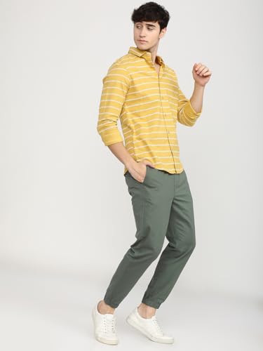 Image of Highlander Men's Cargo Jogger Trousers | Perfect for Casual Outings,Travel & Work Wear with Utility Pockets