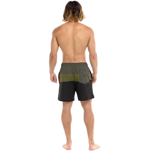 Eidon Young Men's Standard Anderson 17 Inch Length, Elastic Waist Volley Swim Trunk4