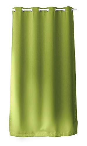 ED ENJOY HOME C Ma Deco Rideau Décoratif, Polyester, Anis, 140 x 240cm