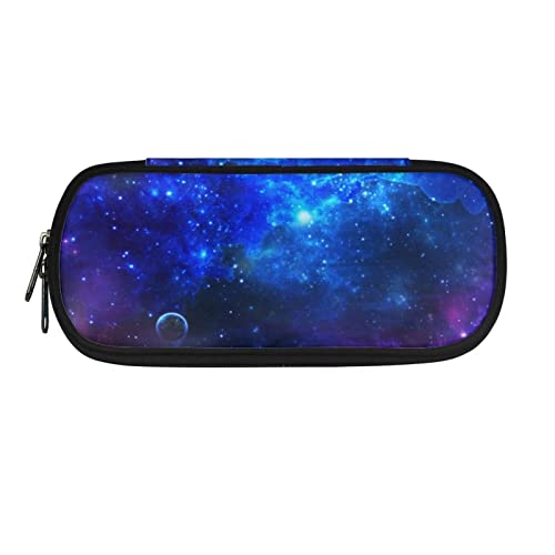 Image of Galaxy Pencil Case Bag Pen Holder School Pencil Box Big Capacity Pen Pouch Marker Cases Multifunction Stationery Organizer for Adults Kids Coin Purse