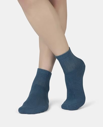 Image of Jockey 7036 Men's Compact Cotton Terry Ankle Length Socks With StayFresh Treatment Stellar FREE SIZE