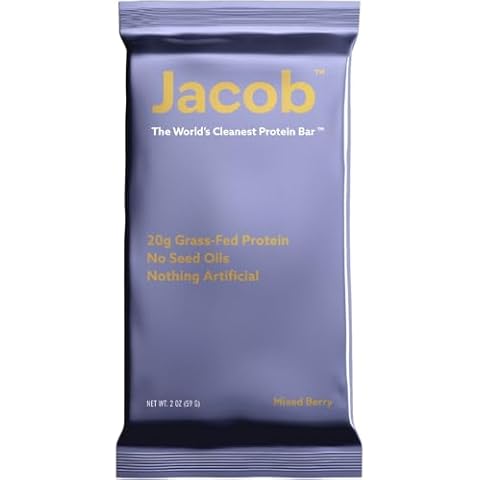 Jacob Bar Protein Bars - Mixed Berry Cover
