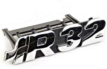 Genuine Satin blackchrom inscription VW Golf R32 GTI Rabbit 1J1 1J6853679DPWV