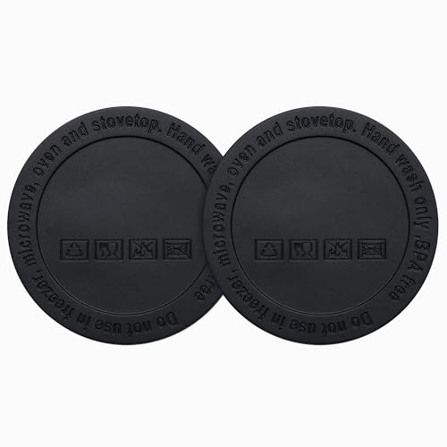 Snowfall Silicone Bottom Protector for Tumblers & Mugs Fits Flat Bottom Cups with a Bottom Diameter of 2.2 (56mm) Rubber Bottom Protector for Stanley Owala Yeti Simple Modern HydroJug Cups&Bottles