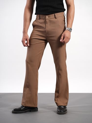 Image of Bootcut Men Pant | Suitable for Casual Outings Office Home Party & Function Wearing