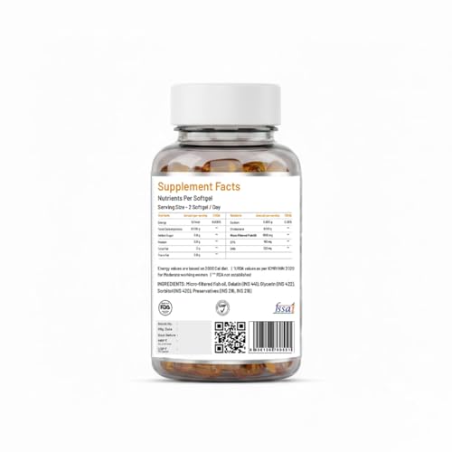 Image of redO Fish Oil Omega-3 2000mg EPA DHA Marine Formula 120 Capsules | deep sea marine fish oil, micro-filtered for quality and purity