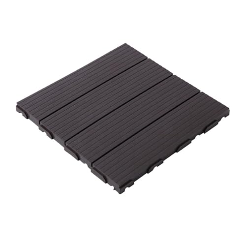 OGXN ウッドパネル ウッドデッキ ウッドタイル ベランダタイル ジョイントパネル 人工木 天然木粉配合 無垢材 炭化処理 防腐 防水 滑り止め 耐荷重 おしゃれ ジョイント式 敷くだけ 置くだけ 連結簡単 DIY 用 ガーデニング用 屋外用 屋内用 庭