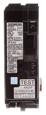 Breaker 20a Sp Afci/Gfci
