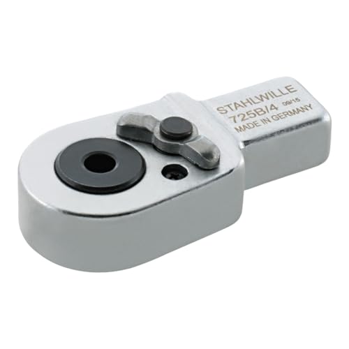 Stahlwille 725B Bit-Einsteckknarren Große 4, 1/4 Zoll für Werkzeugaufnahme, 9 x 12 mm, 58255004
