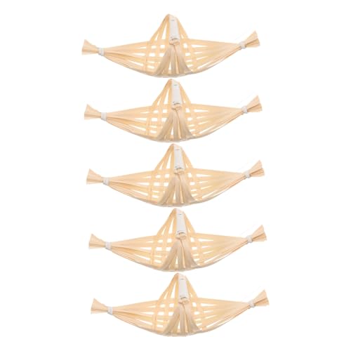 DECHOUS 5pcs Natural Appetizer Dishes for Creative Food Presentation for Restaurants Gatherings and DIY Projects