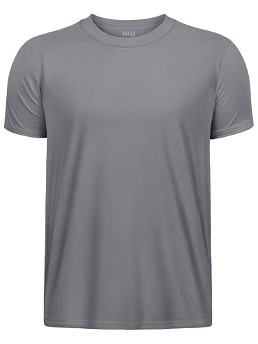 Image of Boys Neon Shirts Dry Fit Athletic T Shirts UPF 50+ Performance Cooling Shirt Short Sleeve Rash Guard Kids Top for Boys Girls