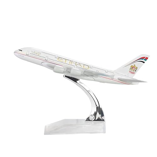 Image of Toys Uncle Diecast Aeroplane Scale Model, (B777 ETIHAD, 16 CM)