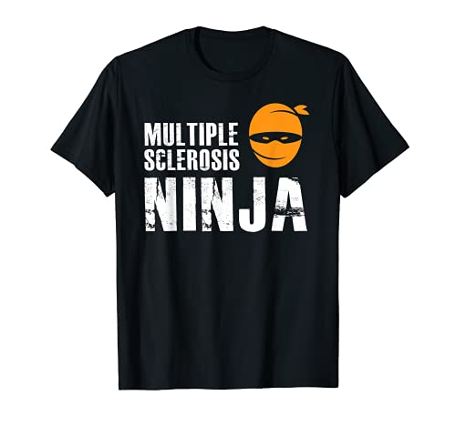 Multiple Sclerosis Ninja - MS Support Awareness Fighter T-Shirt