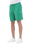 100 % coton PUMA Short de sport Essentials Vert pour homme, vert, M taille courte
