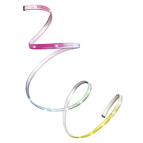 LEDVANCE Smarter Outdoor Lightstrip, LED Streifen mit ZigBee und IP65, 5m Länge, warmweiß bis tageslicht (2000K-6500K), RGB Farbwechsel (16 Mio Farben), kompatibel mit Alexa, SMART+ FLEX