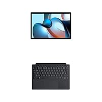 Xiaomi Book S 12.4’’ Windows Tablet OHNE LADEGERÄT (2,5 k Display, Qualcomm 8cx Gen 2 (3,15GHz), 8 GB RAM, 256GB Speicher, bis zu 14 Std Akkulaufzeit) + QWERTZ-Keyboard mit Touchpad
