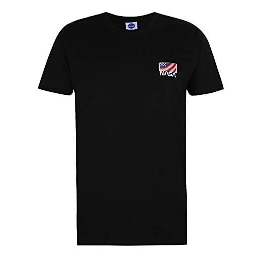 Nasa Broderad t-shirt för herrar