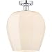 Innovations Lighting 616-1F-PC-G461-12 Edison Norfolk Semi-Flush Mount Polished Chrome