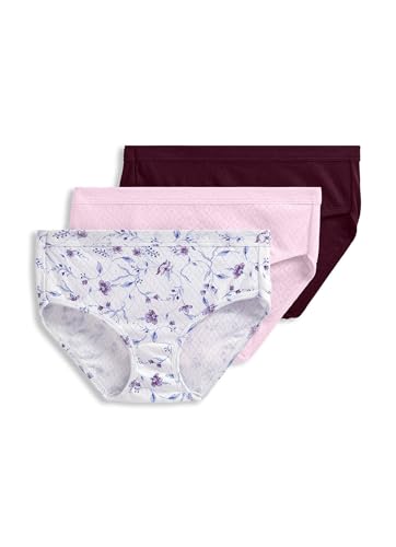 Image of Jockey Women's Underwear 100% Cotton Elance Breathe Hipster - 3 Pack
