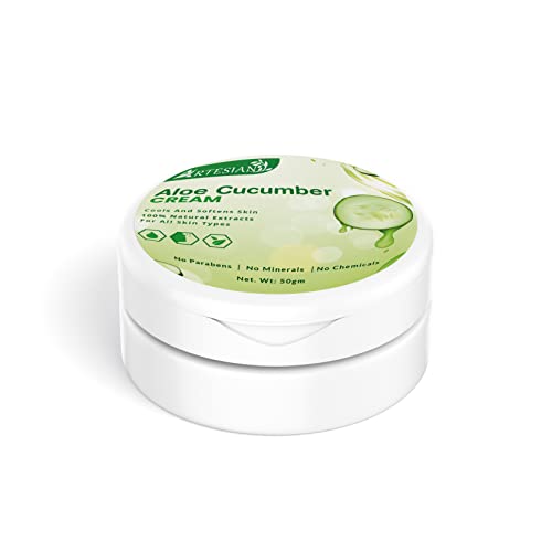 Image of Artesian Aloe Cucumber Skin Cream For Face | Hydrating, Moisturizing, Soothing Skin - 50 Gram