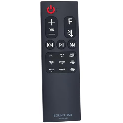Télécommande AKB75595402 pour barres de son LG SK5R SK5Y