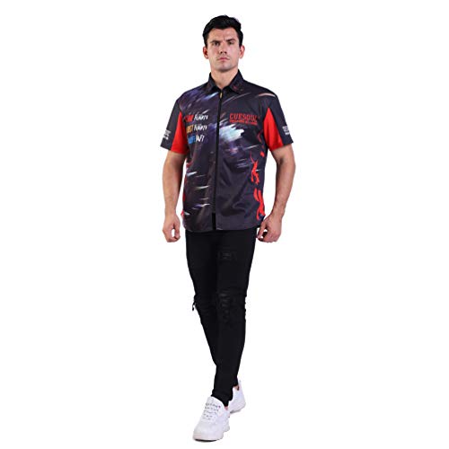 CUESOUL Breathable Dart Shirt Kann für Teams Dart Shirt personalisiert Werden Cover