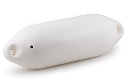 wellenshop Ocean Fender Bootsfender U-Serie Utility U0 10 x 33 cm Weiß Aufblasbar Plastisol PVC Kunststoff Langfender Rammschutz wellenshop Ocean Fender Bootsfender U-Serie Utility U0 10 x 33 cm Weiß Aufblasbar Plastisol PVC Kunststoff Langfender Rammschutz