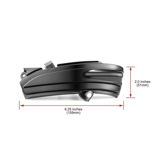 Rétroviseurs clignotants dynamiques ambrés Mondeo MK5 à LED défilantes