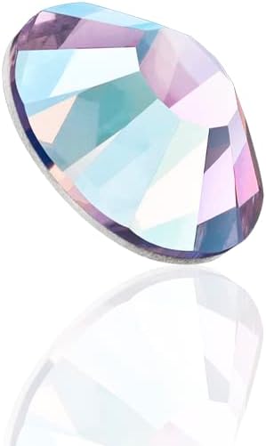 144 Pieces SS20 Preciosa Maxima Czech Crystal Flat Back, Rhinestones for Crafts, Pale Lilac AB