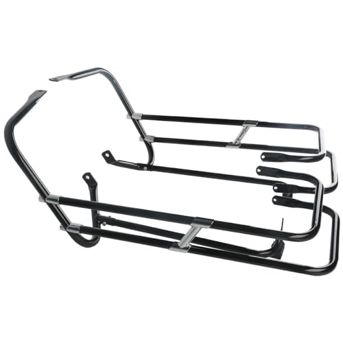 Porte-bagages support de rail protection sacoche moto Touring Road King FLHT 97-08