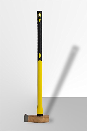 Spalthammer mit Fiberglas - Sicherheitsstiel 3000 g / 90 cm