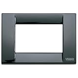 Produit idéal VIMAR série Idea – Plaque Classica 3 Module métal noir