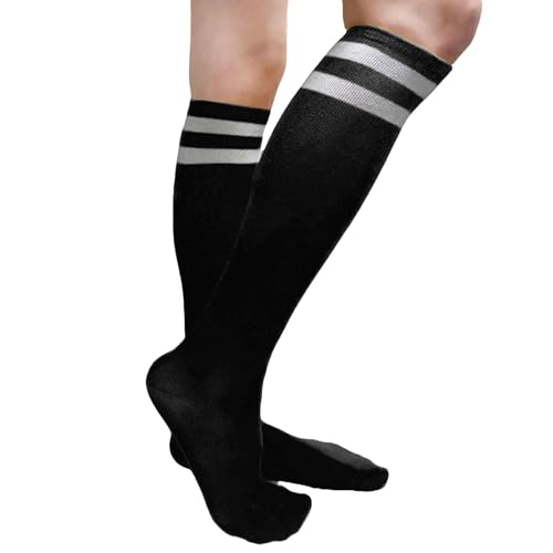 Image of SocksKnee Women Multi-Pack Colorful Variety Design Assorted Activewear Knee-High Stocking Socks, 9-11