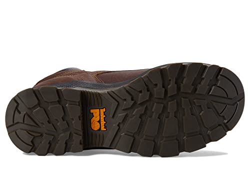 Timberland PRO Timberland PRO® Titan EV 6" Composite Safety Toe Waterproof Shoes for Men – Anti-Fatigue PU Footbed Teak Trailblazer 12 D - Medium