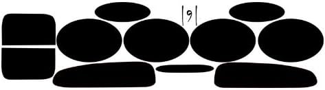 Subject 9 - Fits: Corvette Pre-Cut Vinyl Overlay Taillight Plus Tint (1997 1998 1999 2000 2001 2002 2003 2004) Dark