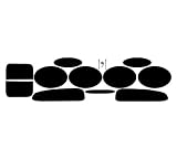 Subject 9 - Fits: Corvette Pre-Cut Vinyl Overlay Taillight Plus Tint (1997 1998 1999 2000 2001 2002...