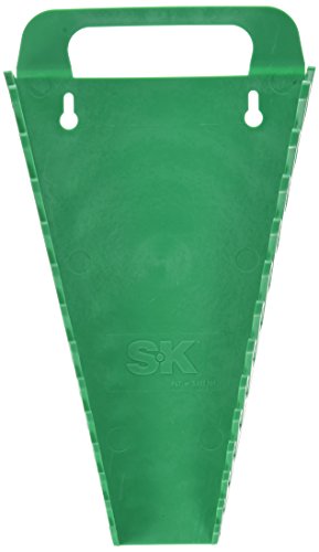 SK Hand Tool 1073 Wrench Rack, Green, 13-Piece