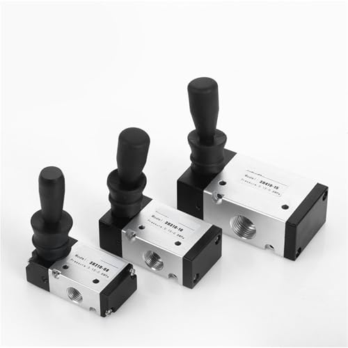 Vanne de commande manuelle d'air pneumatique 5/3 voies 4H310-10 1 pièces