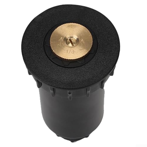 Boquilla emergente automática de 90/180/360°, sistema de aspersor subterráneo con boquilla de agua de altura ajustable para sistema de riego de césped y jardín, conexión de 1/2 pulgada (90 grados)