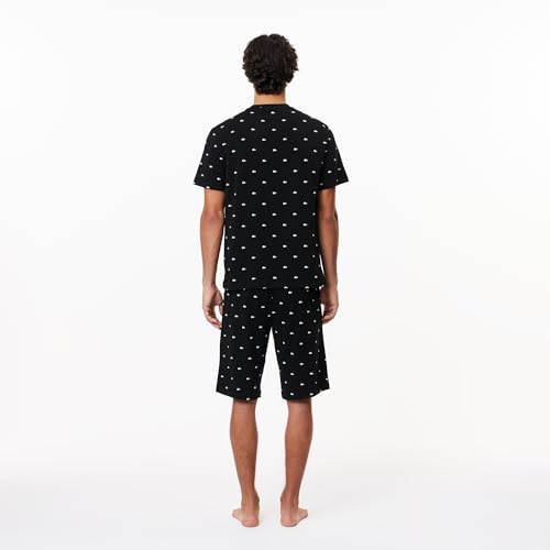 Lacoste Men's Mini Croc Print Pajama Set4