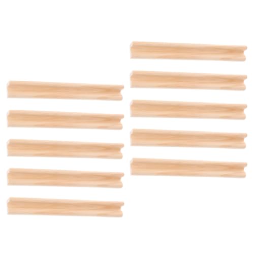Juego de 10 Soportes de Madera para Domino y Organizador de Mesa