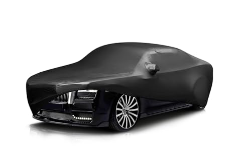 Image of Premium Indoor Ultra Soft Elastic Cover: Dust and Element Protection for Rolls Royce Ghost (Indoor Garage Use)