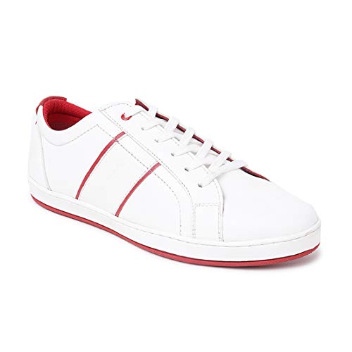Image of eeken Black /Red Lifestyle Lightweight Casual Shoes for Men (by Paragon,Size-6)