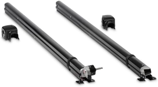 Dometic 8962002.400UL Tall Hardware for 9200 LED (Bottom Wire Exit) - Black