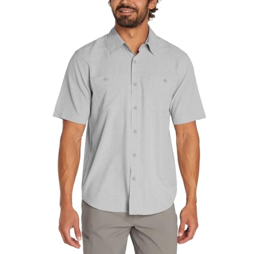 Orvis Men's UPF 30 Relaxed Fit Quick-Dry Short Sleeve Woven