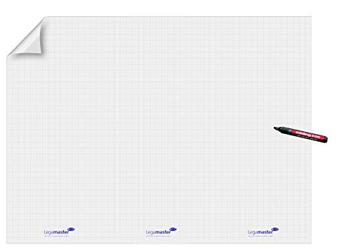 Legamaster Magic-Chart XL 7-159054 - Papel para rotafolio (adhesivo sin adhesivo, 120 x 90 cm, 15 hojas)