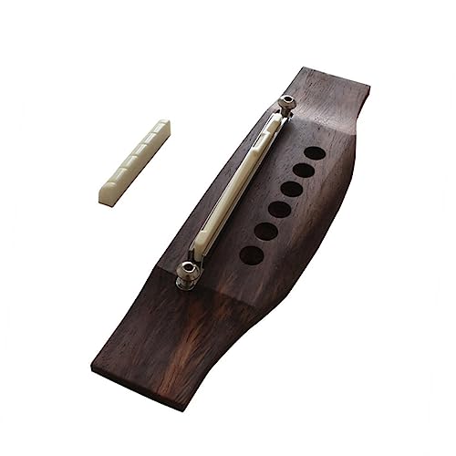 DIY Acoustic Guitar Bridge Plate and Nut Adjustment Kit