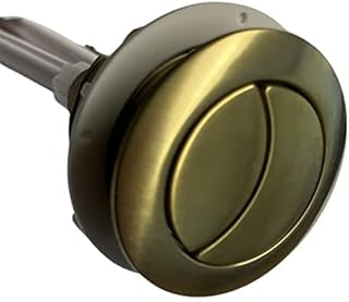 Brushed Brass Gold Toilet Flush Cistern Button Close Coupled 38mm/48mm Button Round Shape