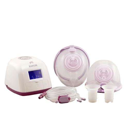 Extractor de leche eléctrico doble con copas manos libres miniatura 1