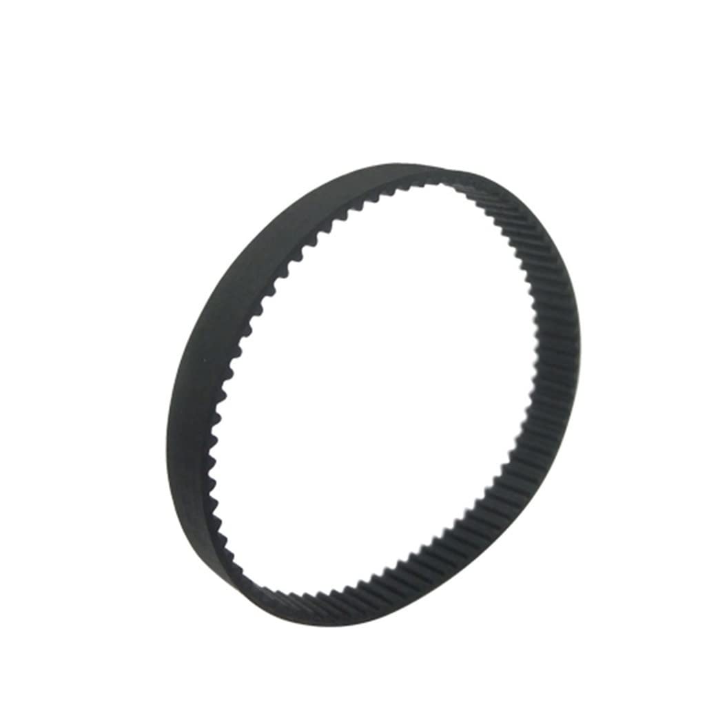 Courroie de synchronisation 114XL 12mm en caoutchouc noir pour transmission